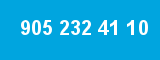 905 232 41 10 905 232 41 10